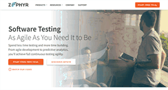 Desktop Screenshot of getzephyr.com